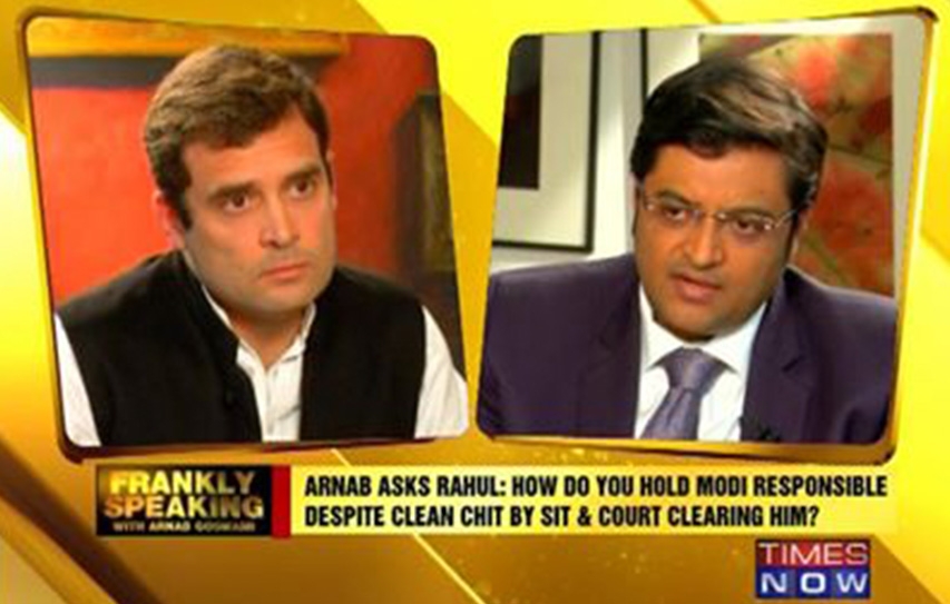 50 Crore Tweets, Millions Of Comments On Social Media - Arnab Goswami Interviews Rahul Gandhi?