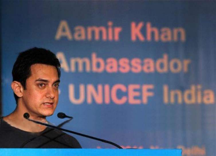 Aamir Khan Named UNICEF Ambassador
