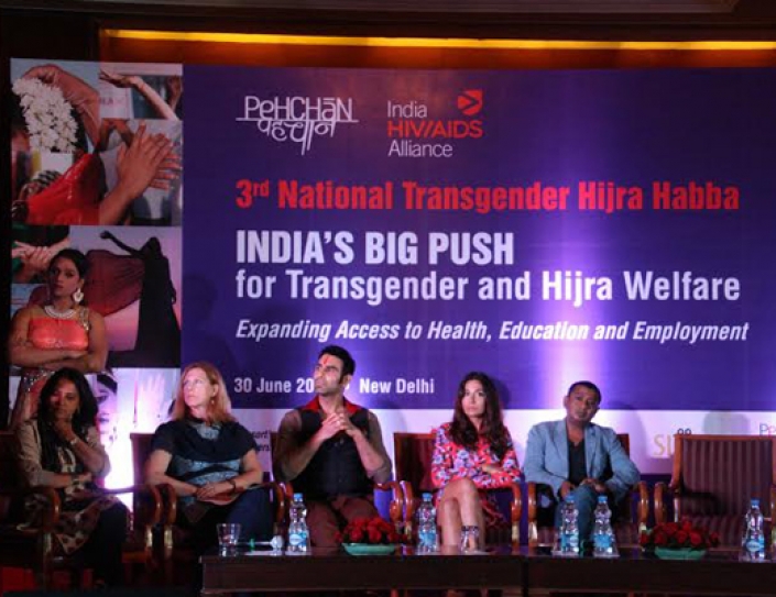 Bollywood Stars Sandip Soparrkar, Onir And Monica Dogra Support Transgender, The Hijra Community.