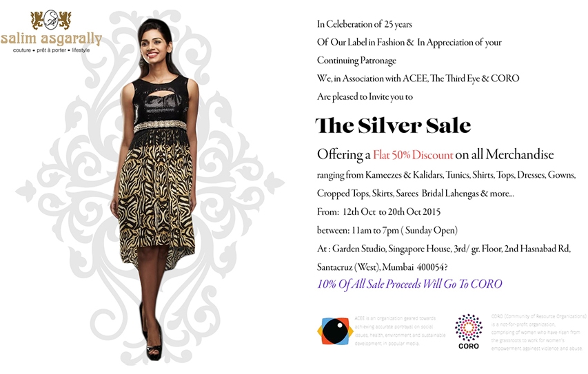 Salim Asgarally Silver Sale! 3 Days Remaining!
