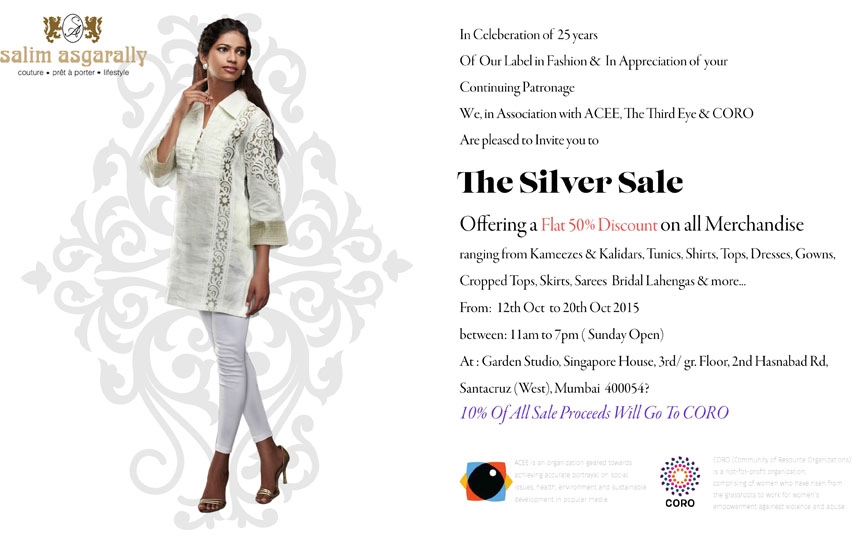 Grand Opening Today- Salim Asgarally’s SILVER SALE!