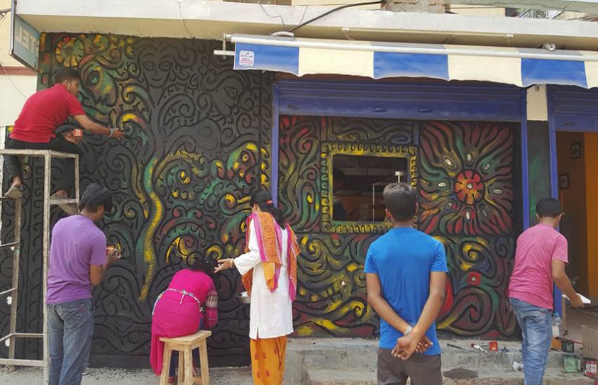 Transforming The Walls Of Varanasi With Stunning Murals