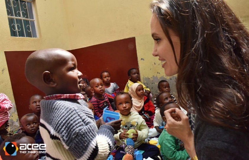 Angelina Jolie Endorses Women Empowerment Project In Kenya.