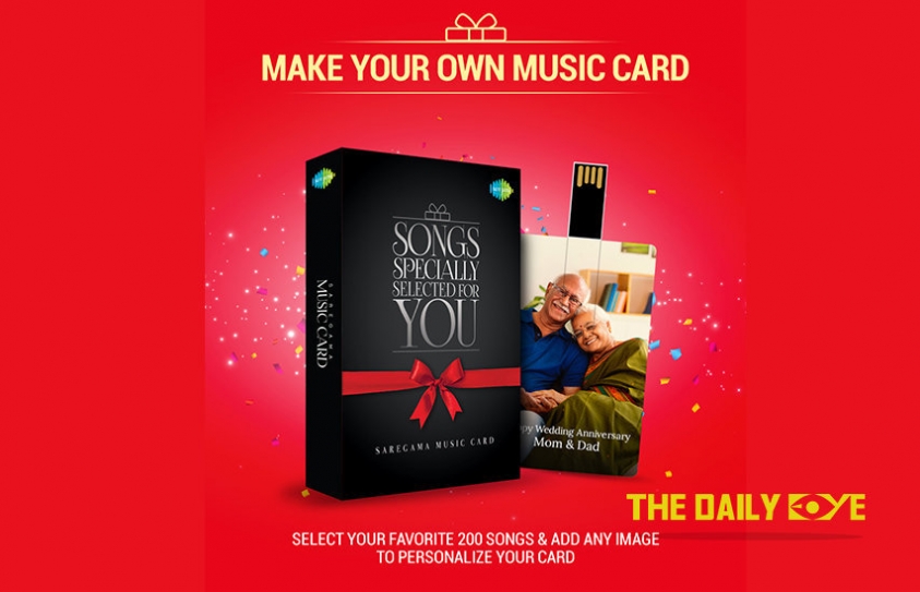Nothing like a personalized gift - Saregama launches customized music cards