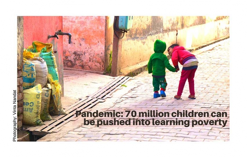 Pandemic: 70 million children can be pushed into learning poverty 